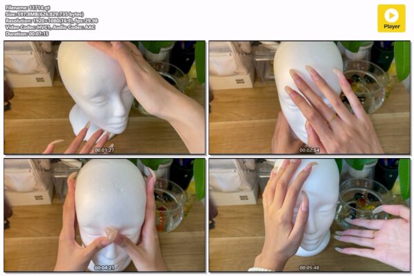 #44 - Face Scratching With My Natural Nails