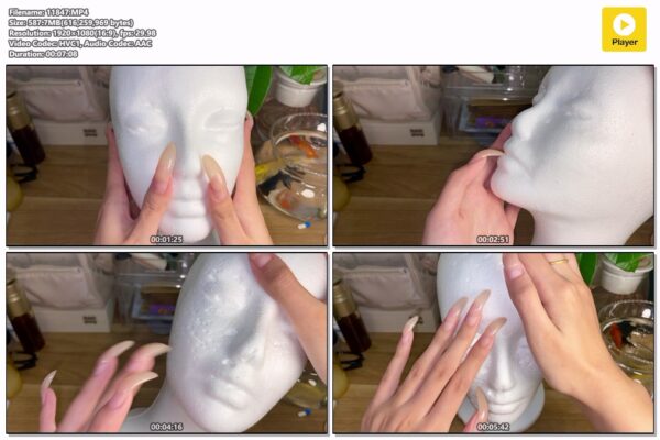 #47 - My Natural Nails Scratching Your face