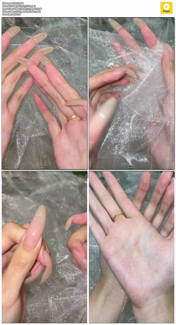 #73 - Rubbing My Long Nail Beds
