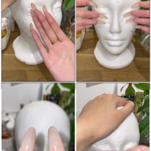 #90 - My Long Natural Nails On Your Face