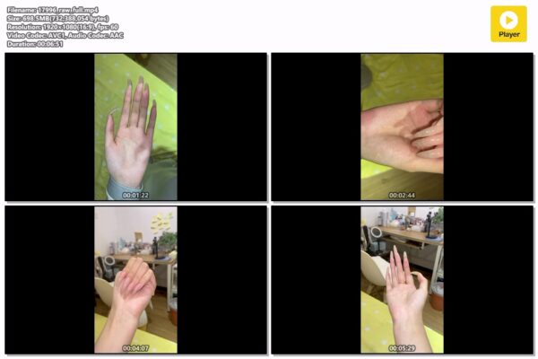 #91 - Admiring My Shiny Long Nails