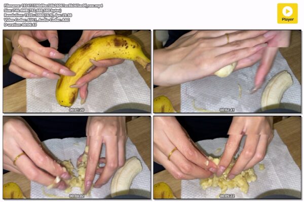 #23 - Natural Nails Destroying Banana