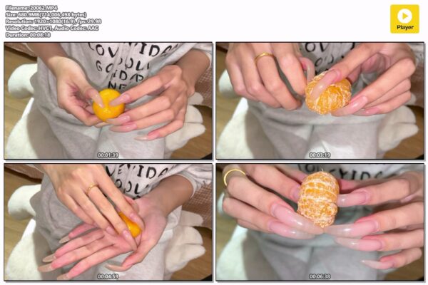 #104 - Long Nails On Mandarin