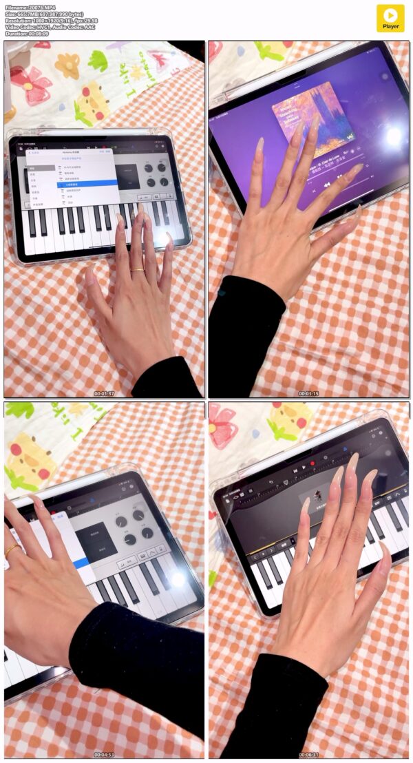 #106 - Long Nails On Ipad