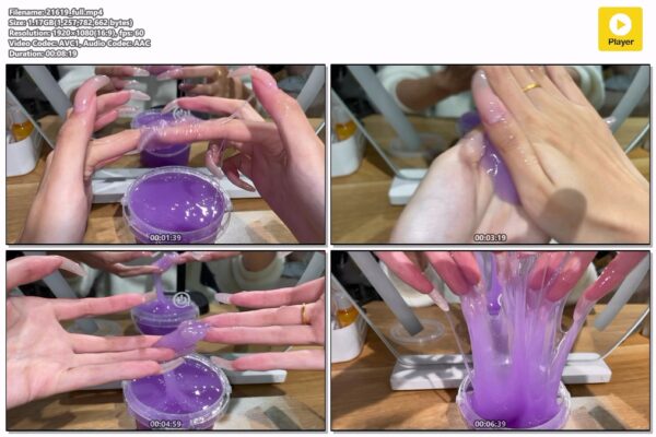 #120 - Dipping My Long Nails In Slime