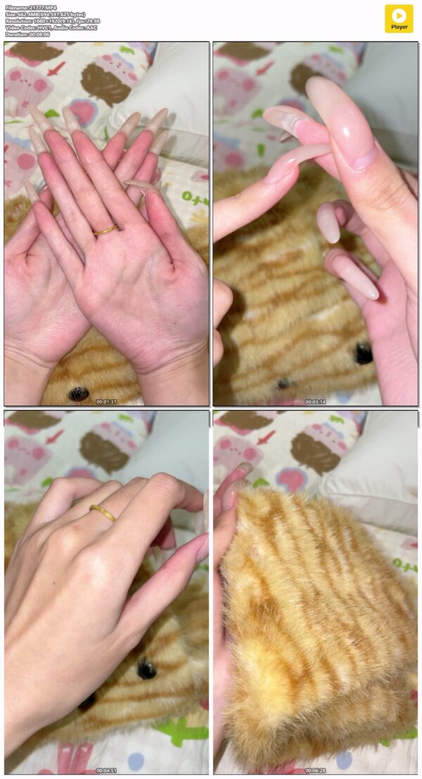 #122 - Long Nails On Fur
