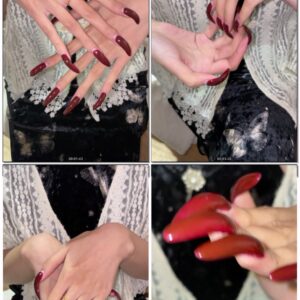 #126 - Red Long Nails Show