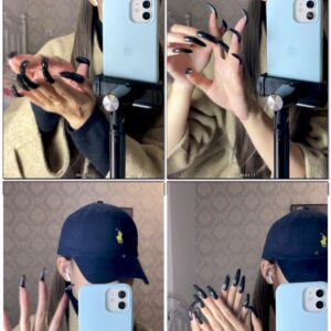 #157 - Recording Myself In Mirror Posing Black Claws