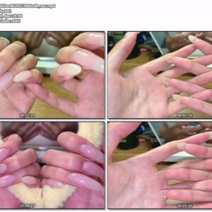 #33 - Super Close Up Of My Long Nail Beds