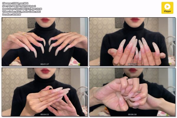 #183 - Nails Model Posing For You