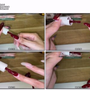 #7 - Painting My Natural Nails Red