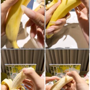 #72 - Banana Tease With Bare Long Nails