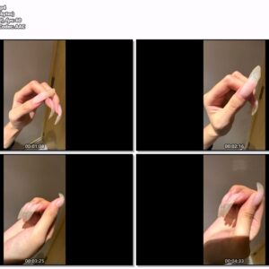 #71 - Close Up Of My Bare Long Nails