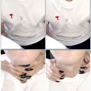 #139 - Scratching His Neck With Long Black Nails