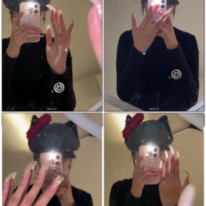 #276 - Shining Through My Long Nails With Phone