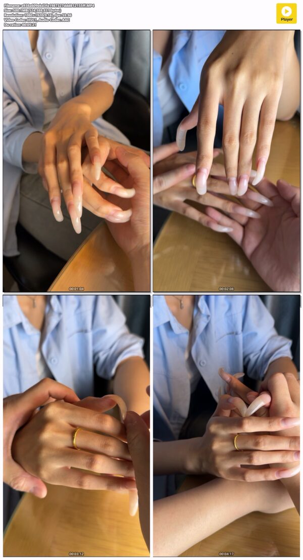 #242 - Man Playing With My Long Nails