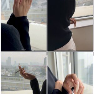 #224 - Posing My Long Nails With Cigarette
