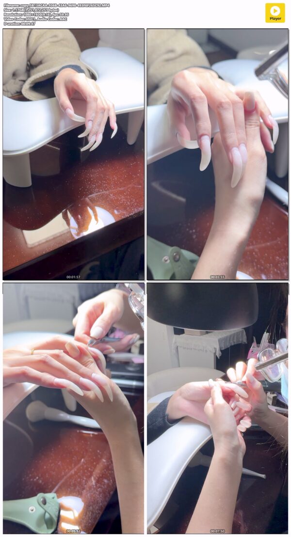 #164 - At The Manicurist Care For My Long Nails