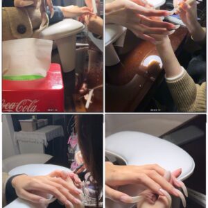 #214 - Applying Clear Polish At Manicurist