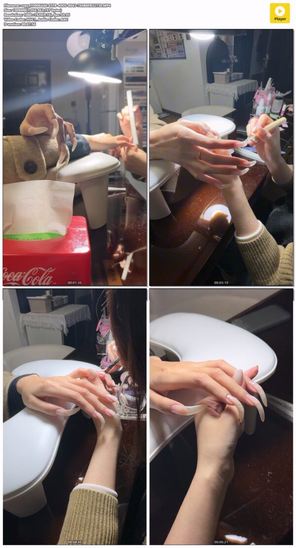 #214 - Applying Clear Polish At Manicurist