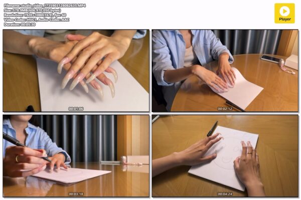 #243 - Drawing With My Long Claws