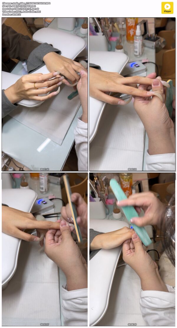 #266 - Getting My Nails Filed At Manicurist