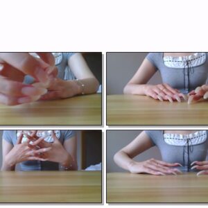 #1 - VR/3D - Posing My Beautiful Nails On Table