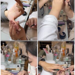 #322 - Shiny Polish On My Bare Nails At Manicurist