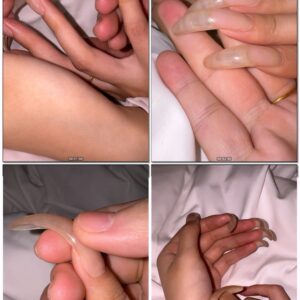 #320 - Showing Long Nails With Flashlight