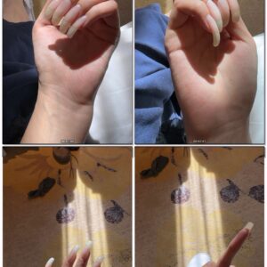 #326 - Long Nail Beds Showing In Sunlight