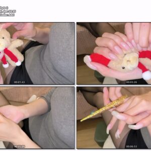 #336 - Scratching A Toy With My Natural Nails