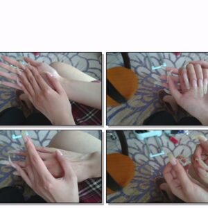 #12 - VR/3D - Natural Light On My Shiny Natural Nails