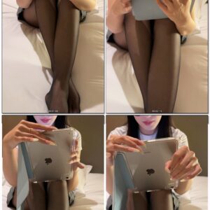 #360 - Watching Ipad With Long Nails