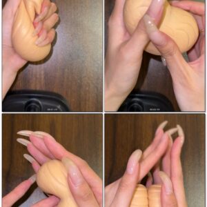 #406 - Squeezing And Clawing With Long Nails