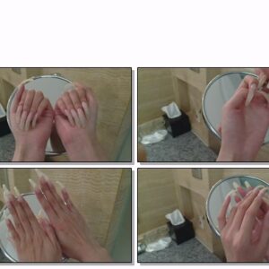 #20 - VR/3D - Modeling My Long Clear Nails With Mirror