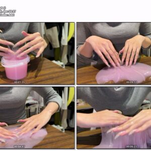 #410 - Playing With Slime With My Natural Nails