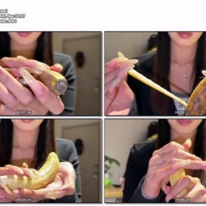 #415 - Beautiful Natural Nails Peeling Banana