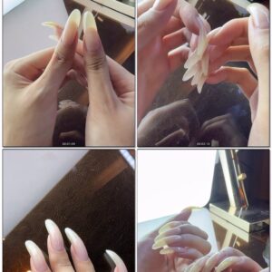 #435 - Bright Lighting On My Long Shiny Nail Beds