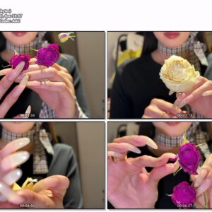 #493 - Nail Posing With Roses