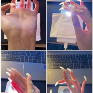 #460 - Shining Light Through My Natural Longnails