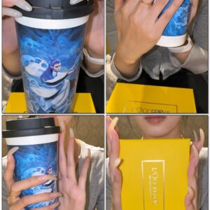 #472 - Close Up Tapping Cup With My Natural Nails