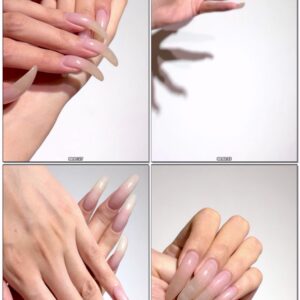 #490 - Bright Up Close Show Of My Nail Beds And Long Nails