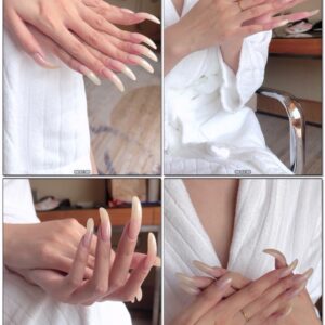 #577 - Modeling My Natural Nails In Bright Lighting