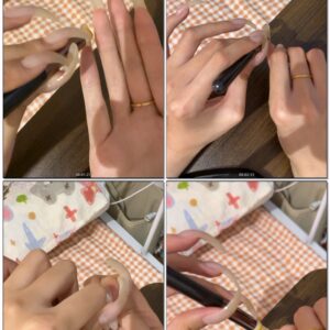#550 - Cleaning My Long Nail Beds And Undersides