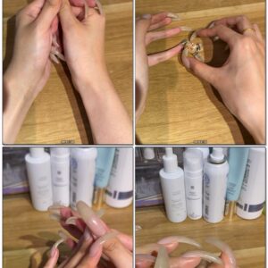 #549 - Long Natural Nail Bed Care