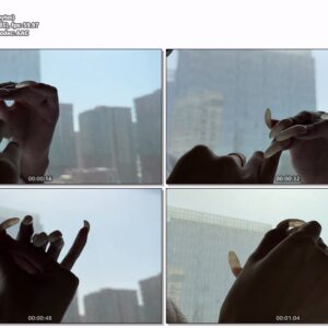 #642 - Fiddling With Natural Nails At The Window