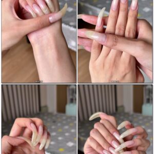 #624 - Show Of My Long Natural Nail Beds