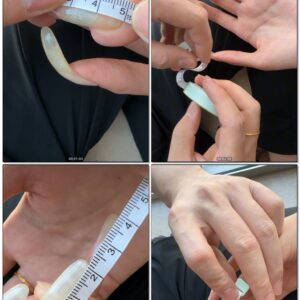 #675 - Man Measuring My Long Nail Beds And Nail Growth