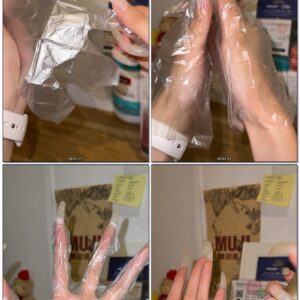 #713 - Piercing Plastic Gloves With My Long Strong Nails