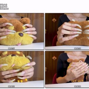 #708 - Scratching Stuffed Animal With My Long Nails